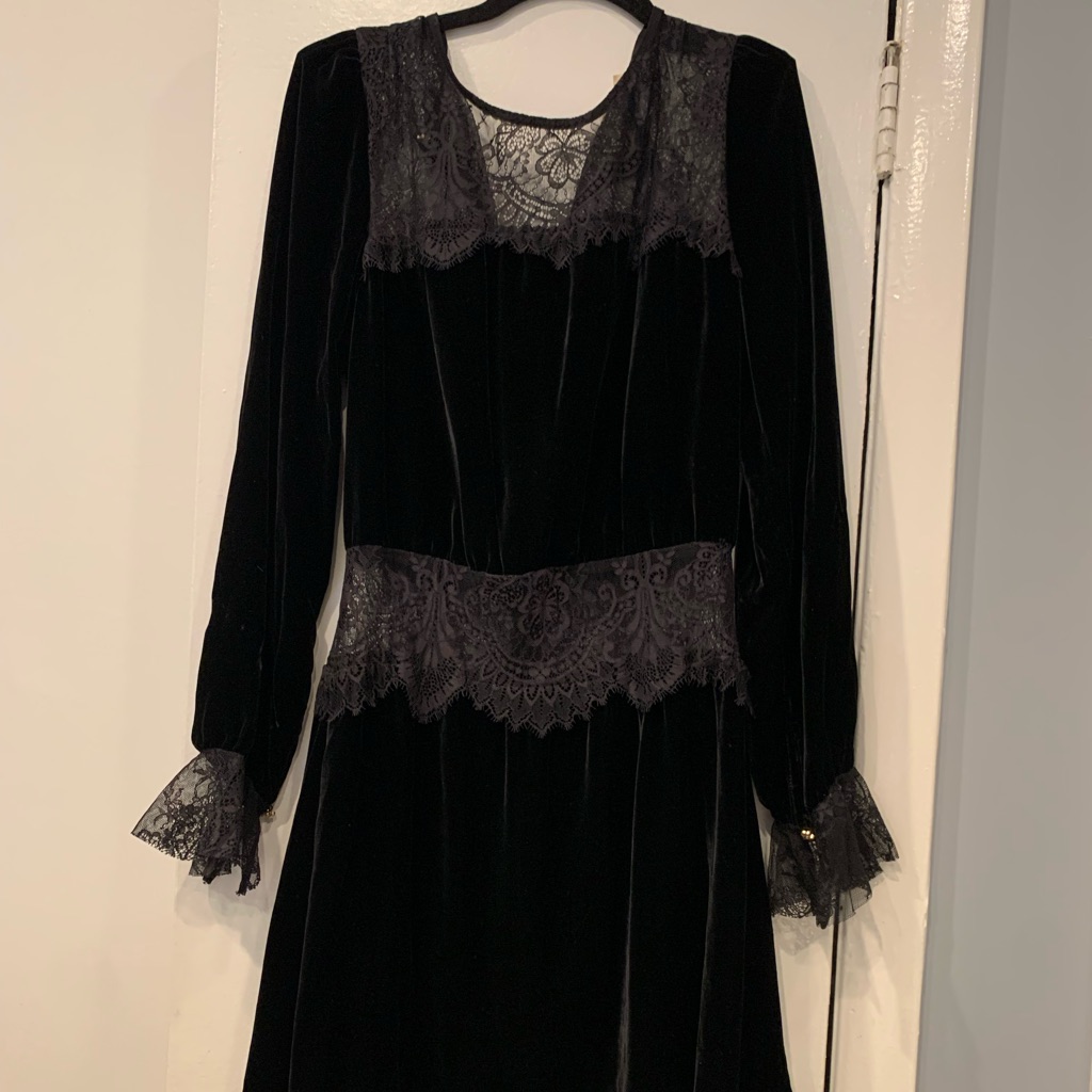 For Love & Lemons Velvet Dress